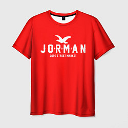 Мужская футболка Узор Red Jorman Air Dope Street Market