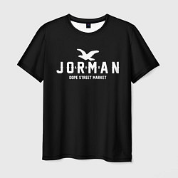 Мужская футболка Узор Black Jorman Air Dope Street Market