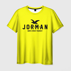 Мужская футболка Узор Yellow Jorman Air Dope Street Market