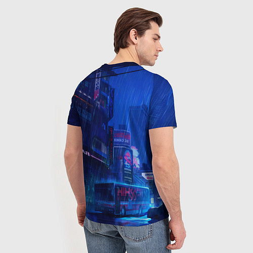 Мужская футболка Panam Панам Cyberpunk2077 / 3D-принт – фото 4