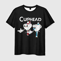 Мужская футболка Cuphead грозные ребята из Криминального чтива