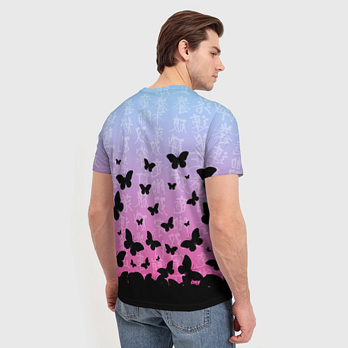 Мужская футболка Stray Kids Бабочки / 3D-принт – фото 4