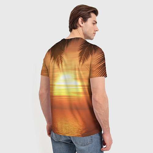 Мужская футболка Pineapple! / 3D-принт – фото 4