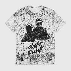 Мужская футболка Daft Punk B&W