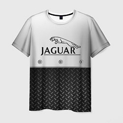 Мужская футболка Jaguar Ягуар Сталь