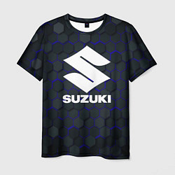 Мужская футболка SUZUKI 3D плиты