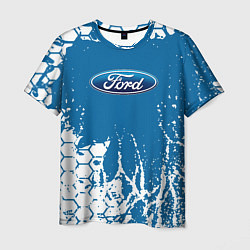 Футболка мужская Ford форд, цвет: 3D-принт