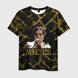 Мужская футболка Maneskin Coraline Sanremo gold edition