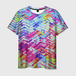 Мужская футболка Color vanguard pattern