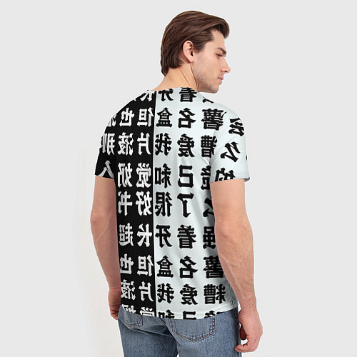 Мужская футболка НЕЗУКО ТЯН Ahegao Клинок рассекающий демонов иерог / 3D-принт – фото 4