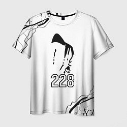 Мужская футболка 228 rap