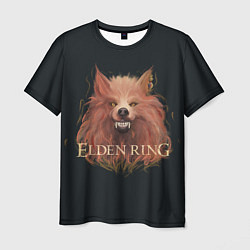 Мужская футболка Алый волк из Elden Ring