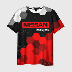 Мужская футболка НИССАН Racing Графика