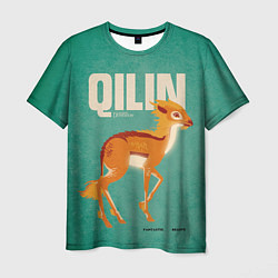 Мужская футболка Фантастические Твари Qilin