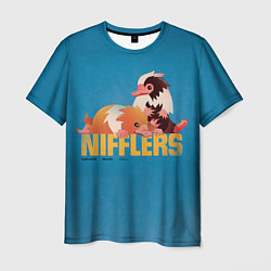 Мужская футболка Фантастические Твари Nifflers