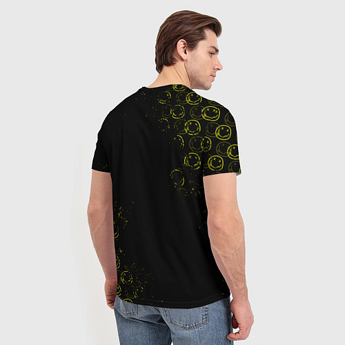 Мужская футболка NIRVANA логотипы / 3D-принт – фото 4