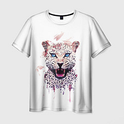 Мужская футболка Звездный гепард