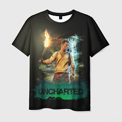 Мужская футболка Uncharted Tom Holland