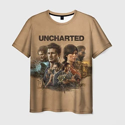 Мужская футболка Uncharted Анчартед