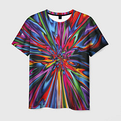 Мужская футболка Color pattern Impressionism