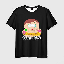 Мужская футболка Южный парк - гламурный Эрик