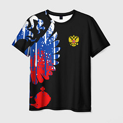 Мужская футболка Герб russia