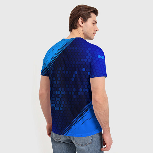 Мужская футболка ТОЙОТА TRD SPORT - Краска 9 / 3D-принт – фото 4