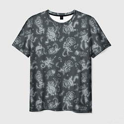 Мужская футболка Морские Котики: Черный