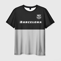 Футболка мужская БАРСЕЛОНА Barcelona Графика, цвет: 3D-принт