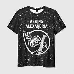 Мужская футболка Asking Alexandria - КОТ - Краска