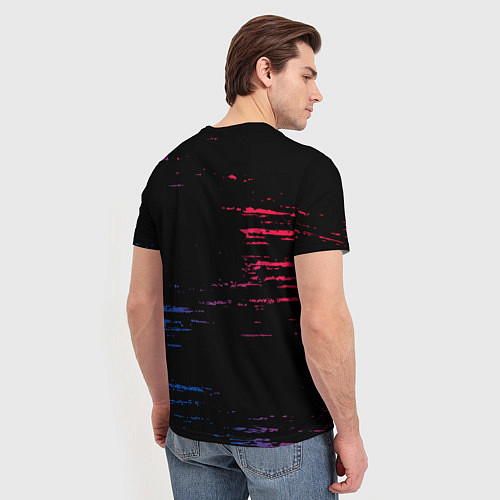 Мужская футболка ХАГИ ВАГИ Брызги / 3D-принт – фото 4