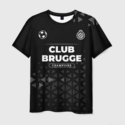 Футболка мужская Club Brugge Форма Champions, цвет: 3D-принт
