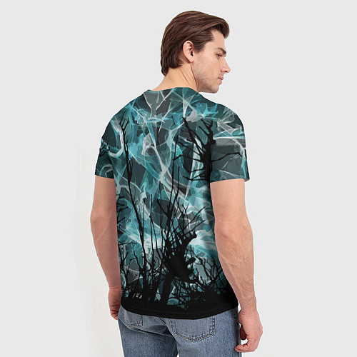 Мужская футболка Темный лес Дополнение Коллекция Get inspired! F-r- / 3D-принт – фото 4