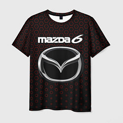 Мужская футболка MAZDA 6 - Соты