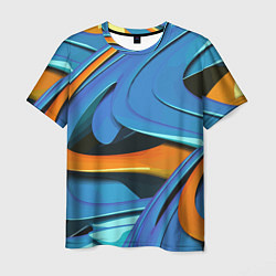 Футболка мужская Abstraction Fashion 2037, цвет: 3D-принт