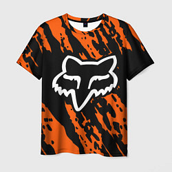 Мужская футболка FOX MOTOCROSS ORANGE