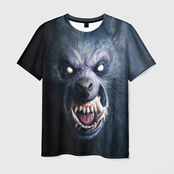 Мужская футболка Оборотень - Волк