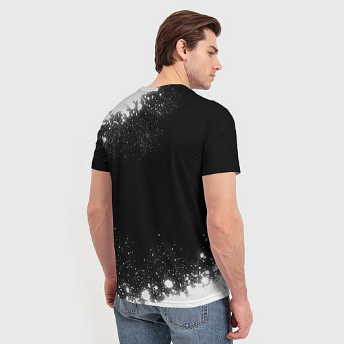 Мужская футболка Nickelback КОТ Брызги / 3D-принт – фото 4
