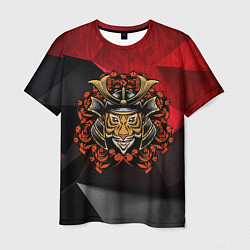 Мужская футболка Тигр - самурай