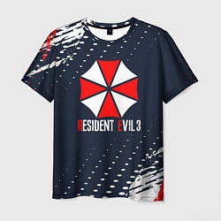 Мужская футболка Umbrella Corporation Resident Evil Краски