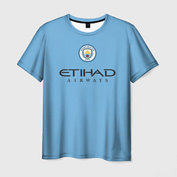 Мужская футболка Грилиш Manchester City Манчестер Сити домашняя фор