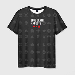 Мужская футболка Love Death Robots