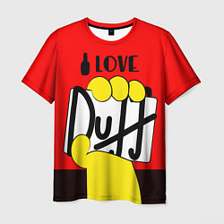 Мужская футболка Love Duff