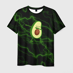 Мужская футболка Avocado молнии