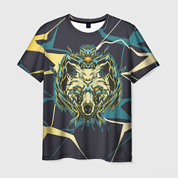 Мужская футболка Талисман волк