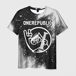Мужская футболка OneRepublic - КОТ - Краска