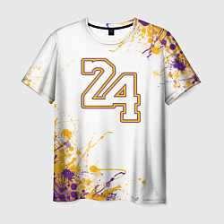 Мужская футболка Коби Брайант Lakers 24