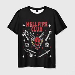 Мужская футболка HELLFIRE CLUB STRANGER THINGS