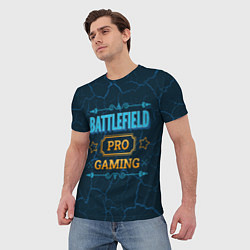 Футболка мужская Игра Battlefield: PRO Gaming, цвет: 3D-принт — фото 2