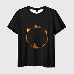 Мужская футболка Знак тьмы из Dark Souls
